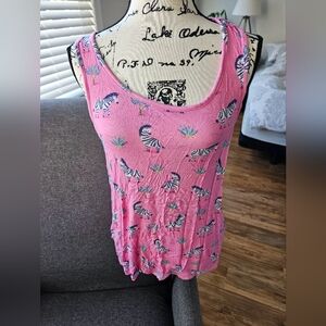 Nite nite munki munki zebra tank top